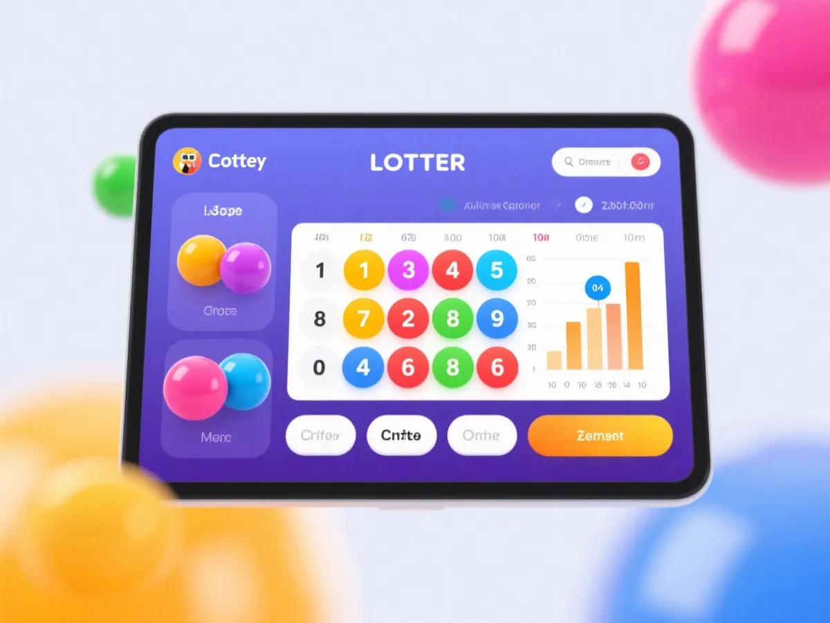 开奖结果与走势图展示示意图